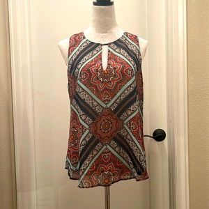 Boho sleeveless top